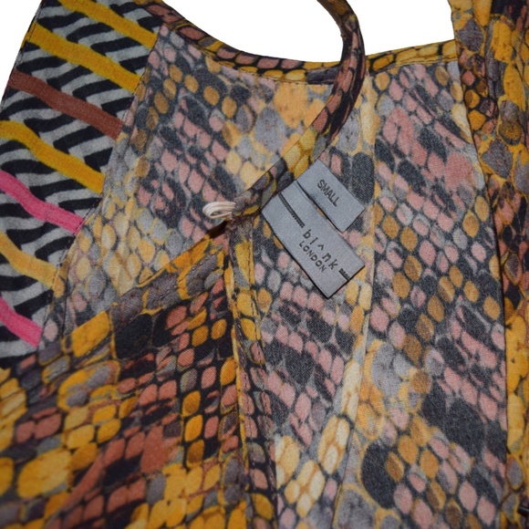 Anthropologie Bl-nk Gallery Row Sleeveless Jumpsuit - Size Small - Picture 5 of 7